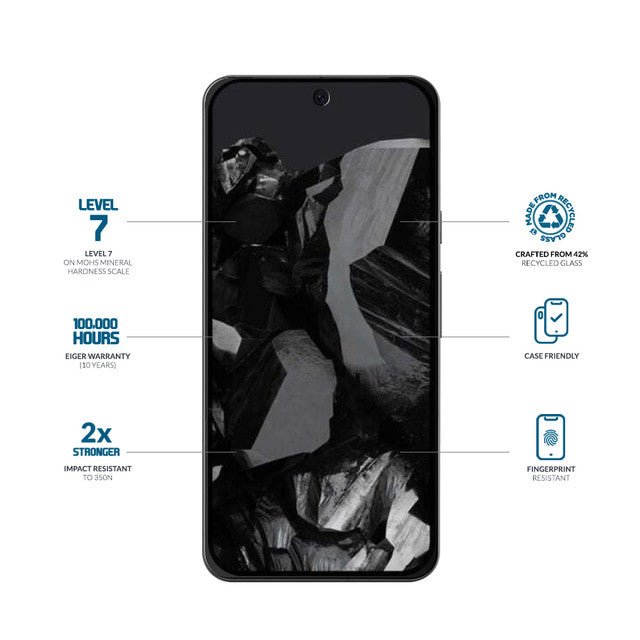 Eiger Mountain Glass CLEAR Displayschutzfolie für Google Pixel 9/9 Pro - trend - shop.deals
