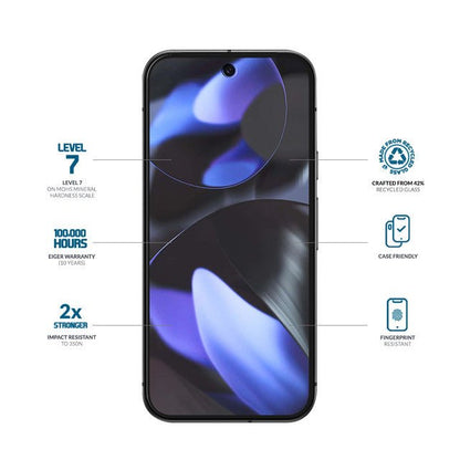 Eiger Mountain Glass CLEAR Displayschutzfolie für Google Pixel 9a - trend - shop.deals