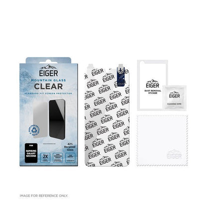 Eiger Mountain Glass CLEAR Displayschutzfolie für Samsung S25 Edge - trend - shop.deals