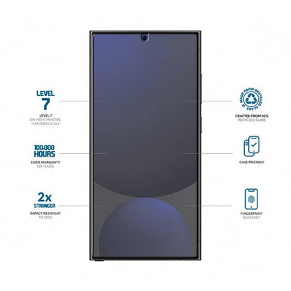 Eiger Mountain Glass CLEAR Displayschutzfolie für Samsung S25 Ultra - trend - shop.deals