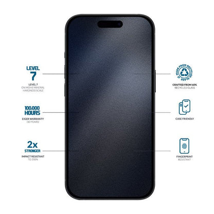 Eiger Mountain Glass CLEAR EDGE Displayschutzfolie für iPhone 16 Pro Max - trend - shop.deals