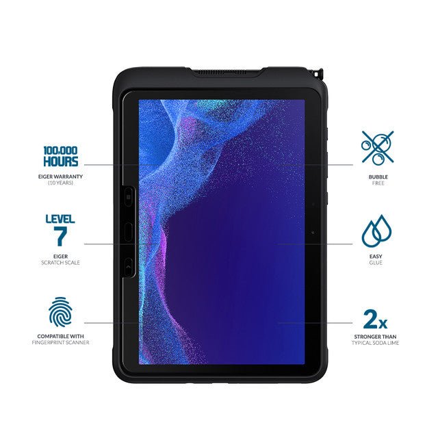 Eiger Mountain Glass CLEAR Tablet - Displayschutzfolie für Samsung Galaxy Active5 Pro / Active4 Pro - trend - shop.deals