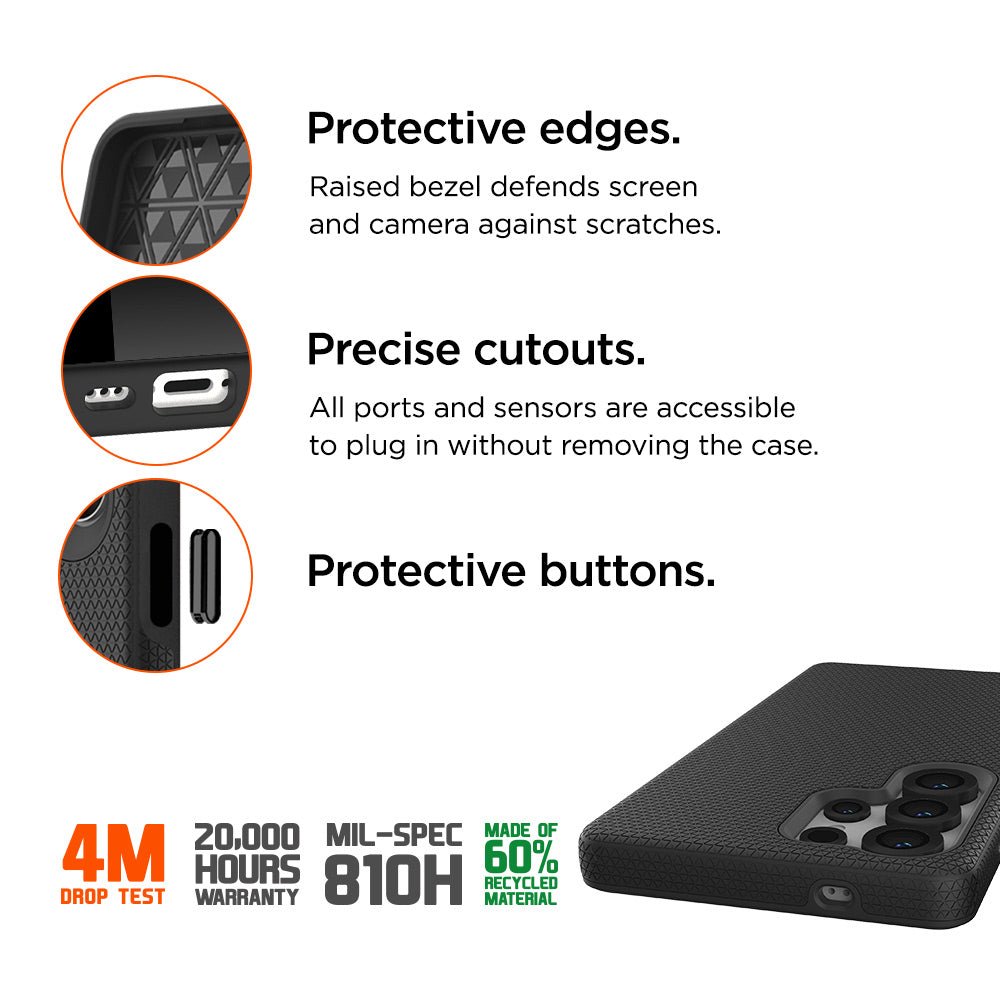 Eiger North Case für Samsung Galaxy S25 Ultra - schwarz - trend - shop.deals