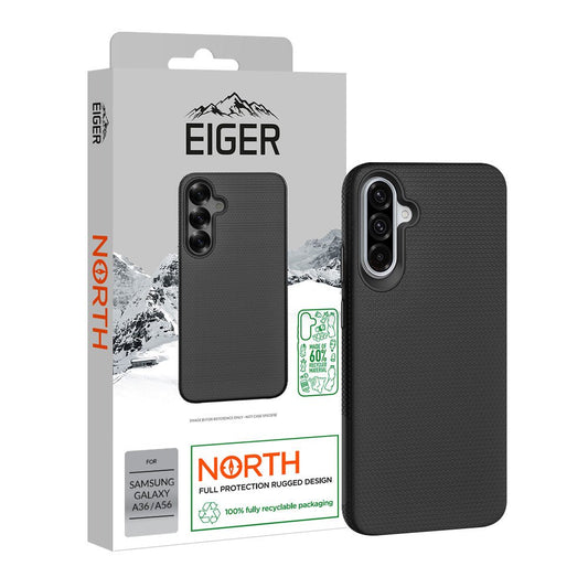 Eiger North Case GRS für Samsung Galaxy A36 / A56 - schwarz - trend - shop.deals