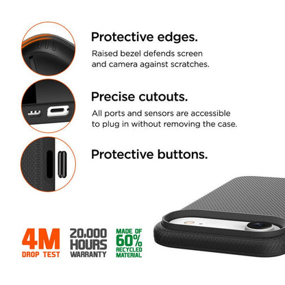 Eiger North Case MagSafe GRS iPhone 17 Air schwarz - trend - shop.deals
