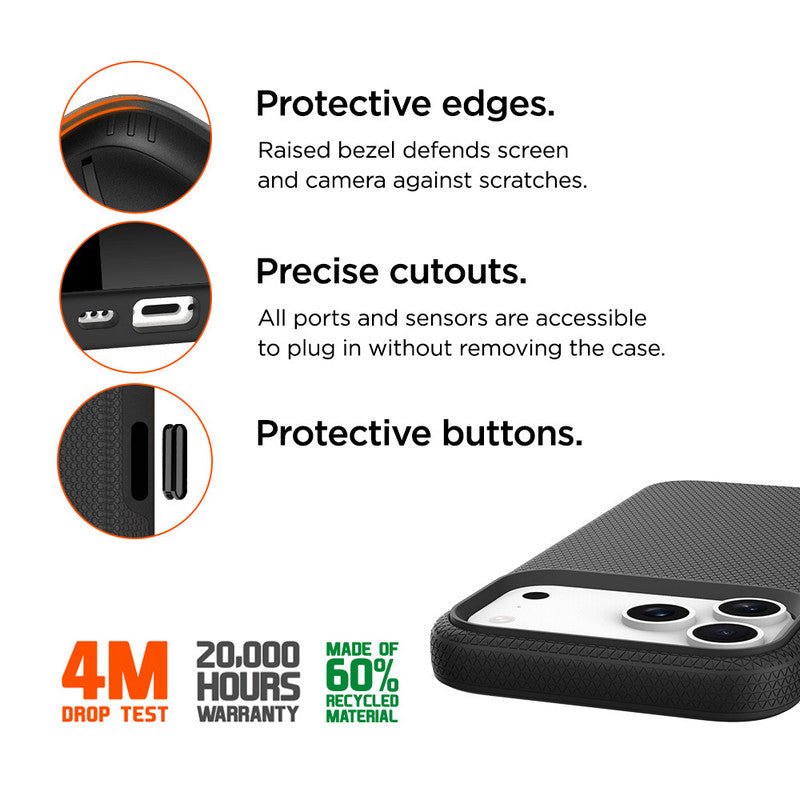 Eiger North Case MagSafe GRS iPhone 17 Pro Max schwarz - trend - shop.deals