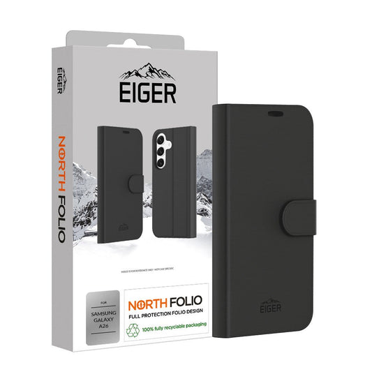 Eiger North Folio Case für Samsung Galaxy A26 - schwarz - trend - shop.deals