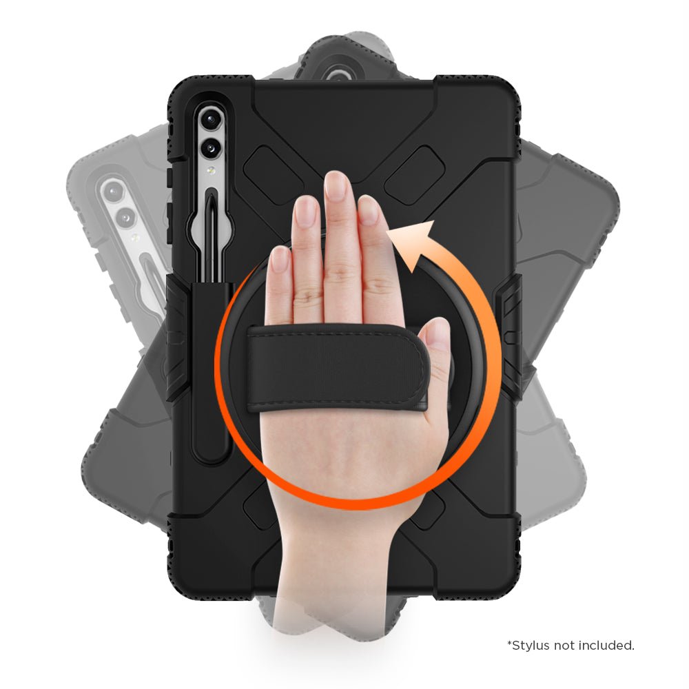 Eiger Peak 500m Hülle für Galaxy Tab S10+ / S9+ /S9 FE+ - schwarz - trend - shop.deals