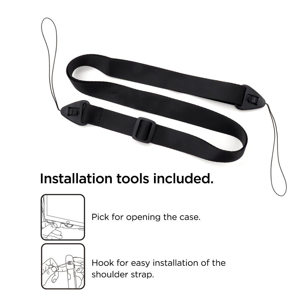 Eiger Peak 500m Hülle für iPad Pro 11 (2024) - schwarz - trend - shop.deals