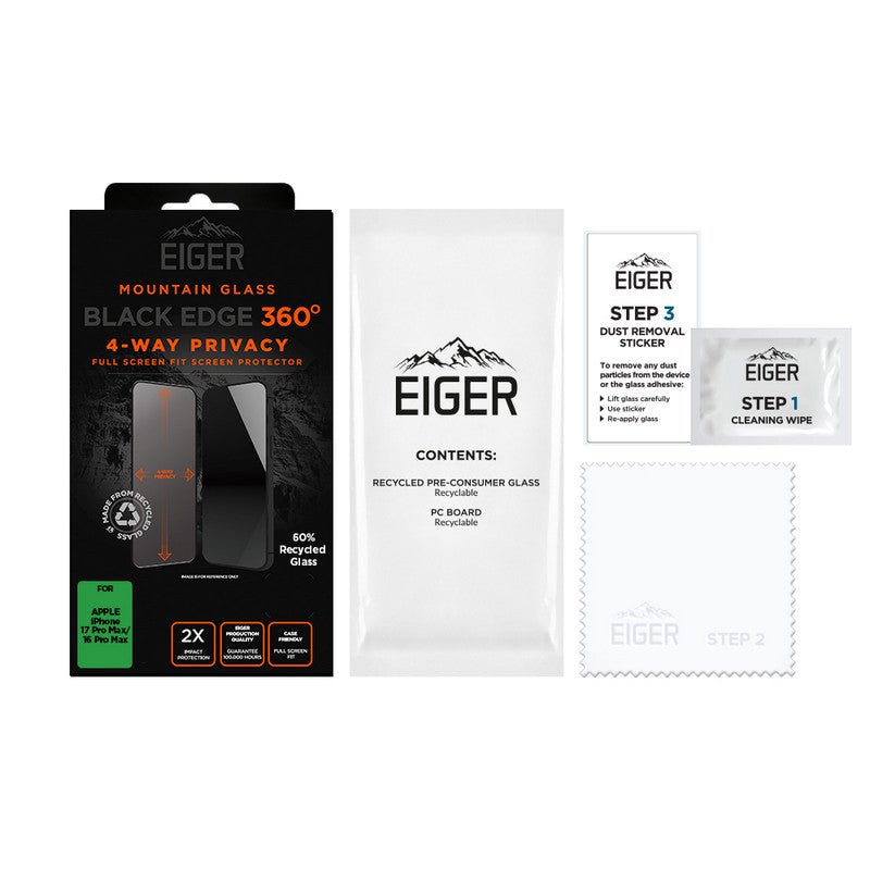 Eiger SP Black Priv. EDGE360 iPhone 17 Pro Max / 16 Pro Max - trend - shop.deals