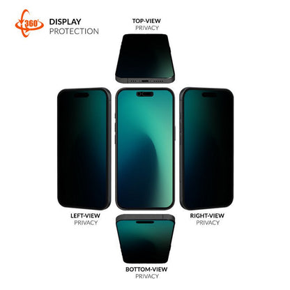 Eiger SP Black Privacy EDGE360 iPhone 17 / 17 Pro / 16 Pro - trend - shop.deals