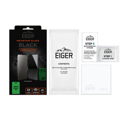 Eiger SP Mountain Black Privacy iPhone 17 Air - trend - shop.deals
