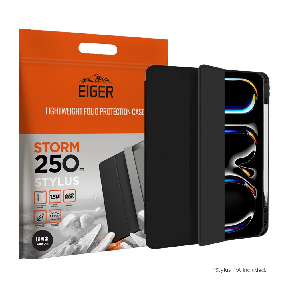 Eiger Storm 250m Stylus Hülle für iPad Pro 13 (2024) - schwarz - trend - shop.deals