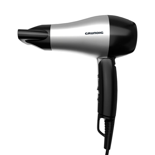 Grundig HD 2200 Haartrockner 1200 W Schwarz, Silber - trend - shop.deals