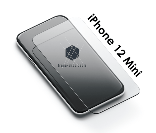 Handy Display Schutzglas - 1 Stück - 9H - passend für iPhone 12 Mini - trend - shop.deals