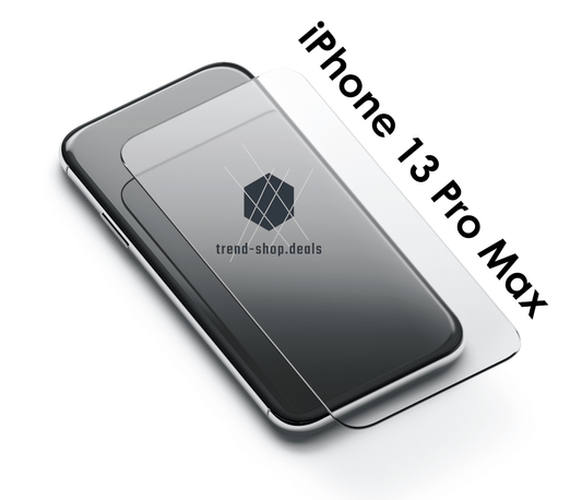 Handy Display Schutzglas - 1 Stück - 9H - passend für iPhone 13 Pro Max - trend - shop.deals