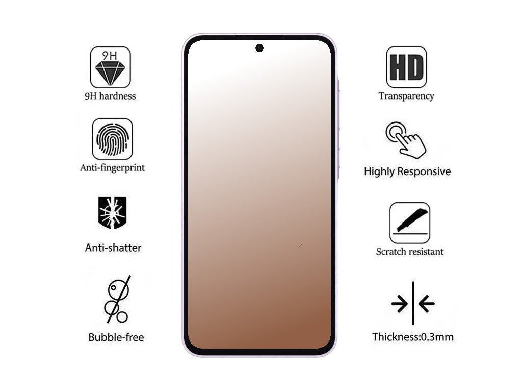 Handy Display Schutzglas für Samsung Galaxy A35 / A55 - trend - shop.deals