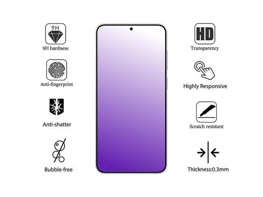 Handy Display Schutzglas für Samsung Galaxy S25 Plus - trend - shop.deals