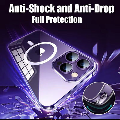 Handy Schutzhülle passend für iPhone 15 Pro Max - magnetisch - trend - shop.deals