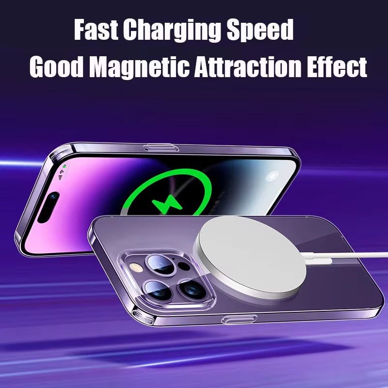 Handy Schutzhülle passend für iPhone 15 Pro Max - magnetisch - trend - shop.deals