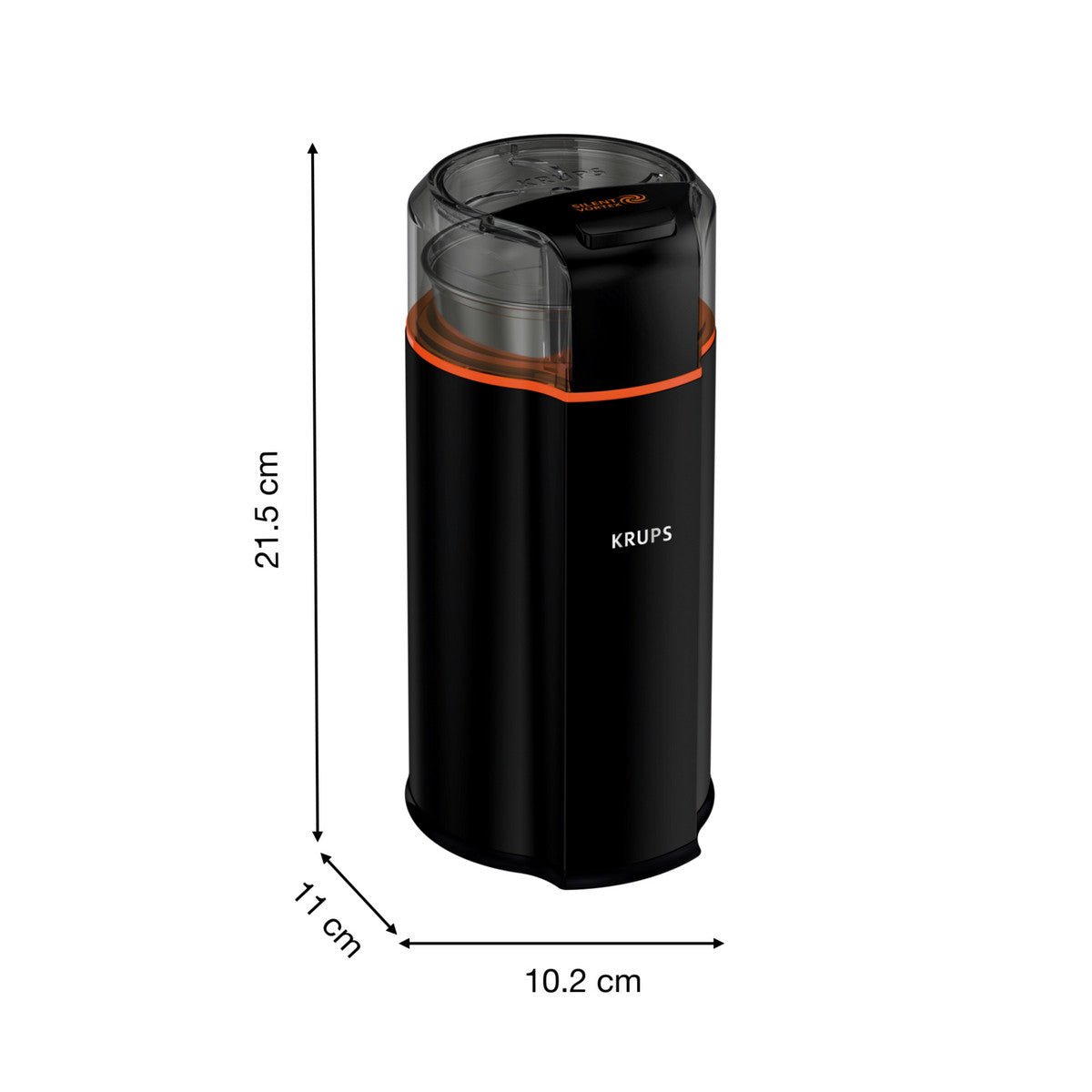 Krups Elektrische Kaffeemühle GX 3328 schwarz - trend - shop.deals