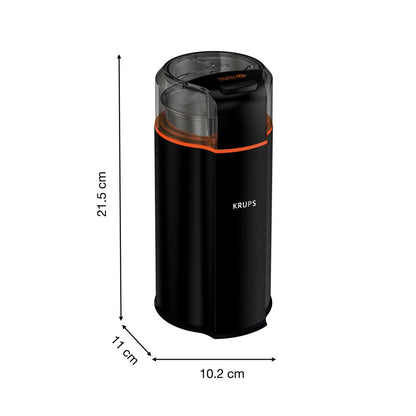 Krups Elektrische Kaffeemühle GX 3328 schwarz - trend - shop.deals