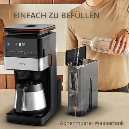 Krups Filterkaffeemaschine KT 8428 Grind Aroma XL Thermo - trend - shop.deals