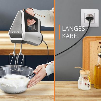 Krups Handrührgerät 3 Mix 6000 GN 6021 weiß - trend - shop.deals