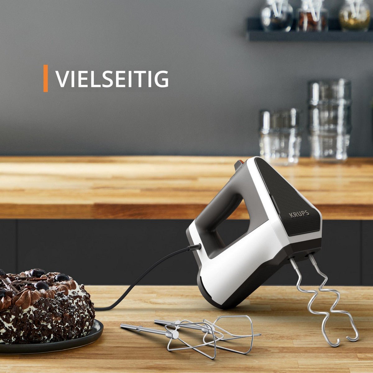 Krups Handrührgerät 3 Mix 6000 GN 6021 weiß - trend - shop.deals