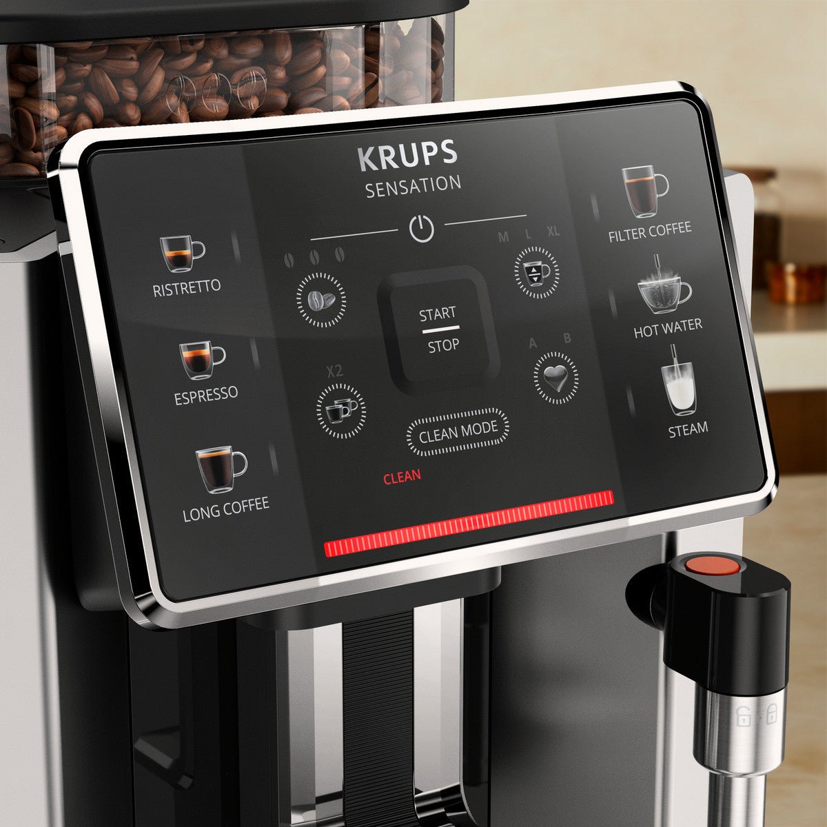 Krups Kaffeevollautomat EA 910 A Sensation C90 - trend - shop.deals