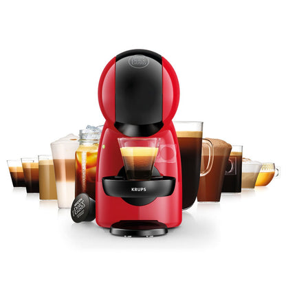 Krups Kapselmaschnine KP 1A35 Piccolo XS Dolce Gusto rot/schwarz - trend - shop.deals