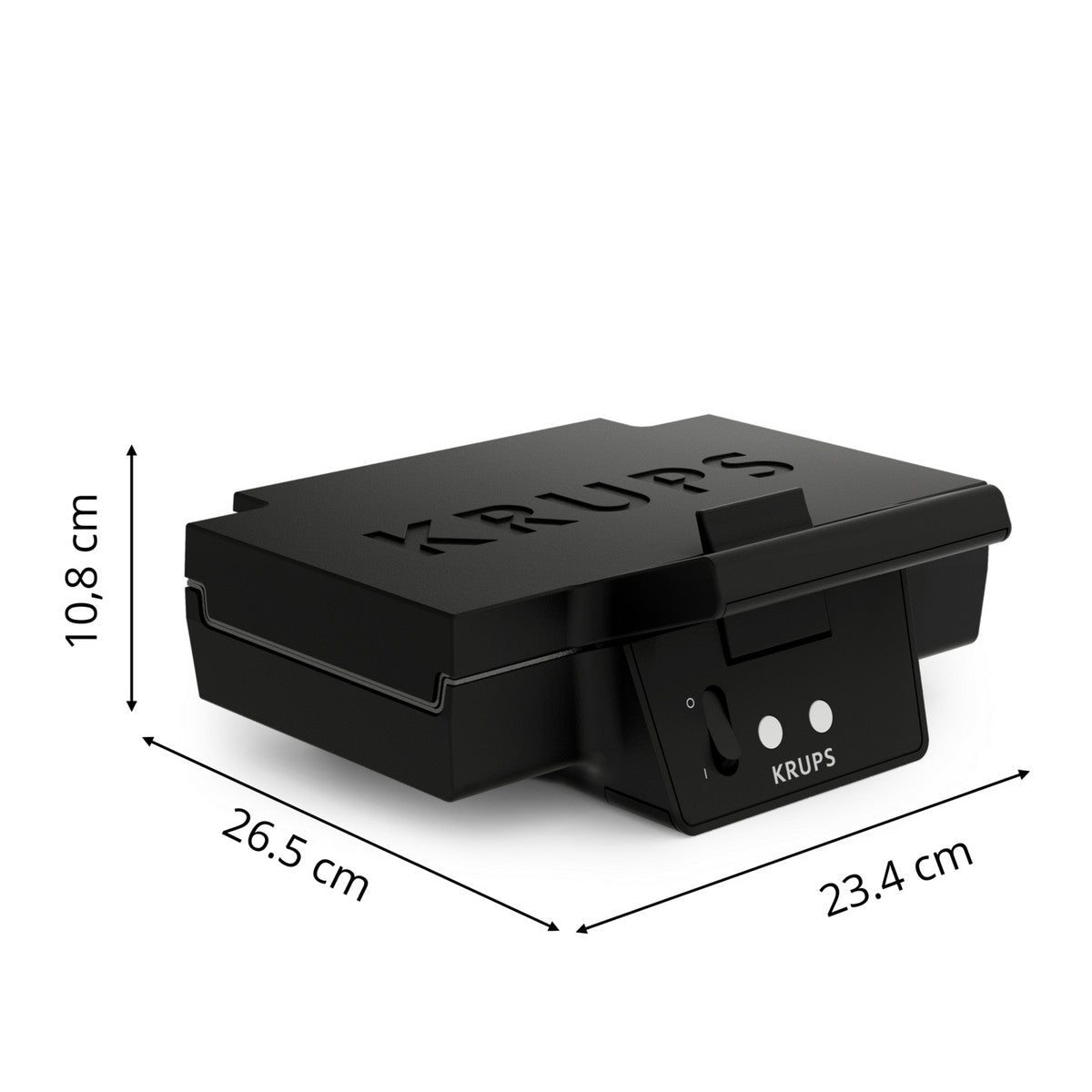 Krups Sandwichmaker FDK 462 schwarz - trend - shop.deals