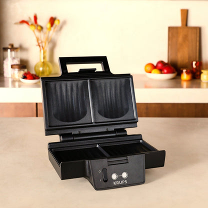 Krups Sandwichmaker FDK 462 schwarz - trend - shop.deals