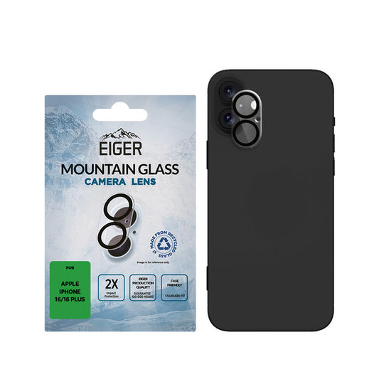 Eiger Mountain Glass LENS Protector für iPhone 16/16 Plus