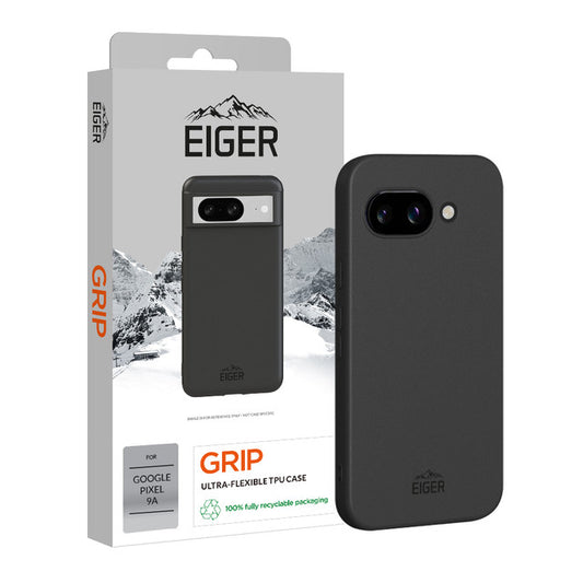 Eiger GRS Grip Case für Google Pixel 9a in Schwarz
