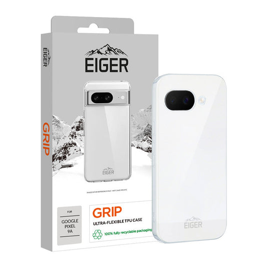 Eiger GRS Grip Case für Google Pixel 9a in Transparent