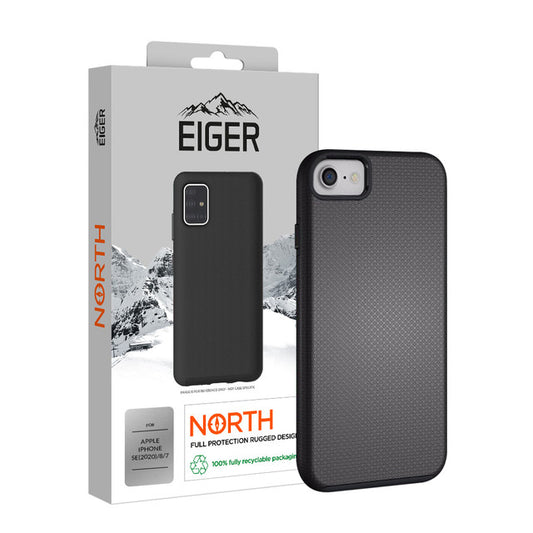 Eiger North Case für Apple iPhone 7 / 8 / SE in Schwarz