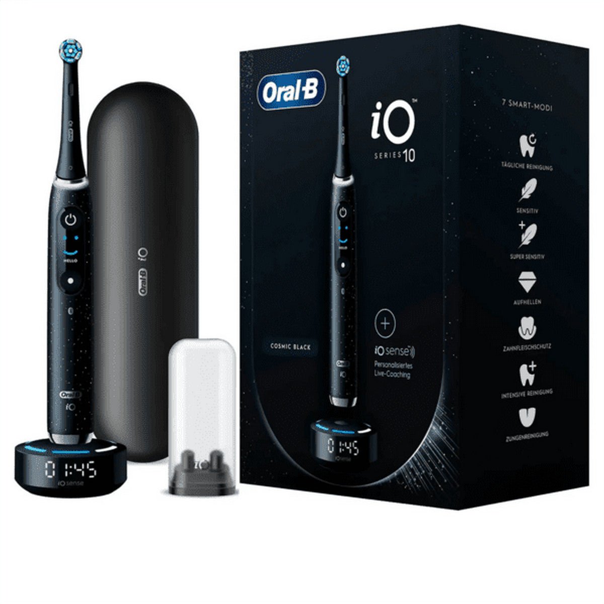 Oral - B iO Series 10 Elektrische Zahnbürste schwarz - trend - shop.deals