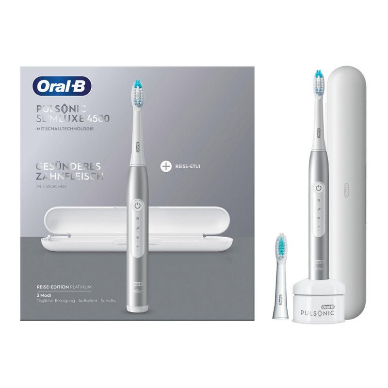 Oral - B Pulsonic Slim Luxe 4500 Zahnbürste platin - trend - shop.deals