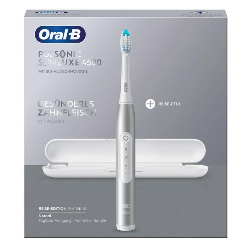 Oral - B Pulsonic Slim Luxe 4500 Zahnbürste platin - trend - shop.deals