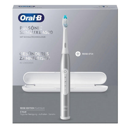 Oral - B Pulsonic Slim Luxe 4500 Zahnbürste platin - trend - shop.deals