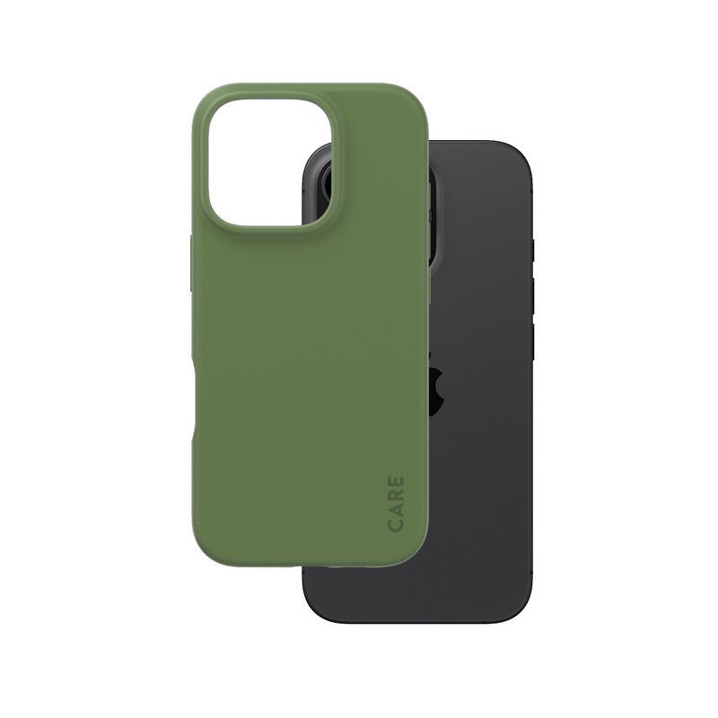 PanzerGlass CARE Fashion Colors iPhone 16 Pro grün - trend - shop.deals