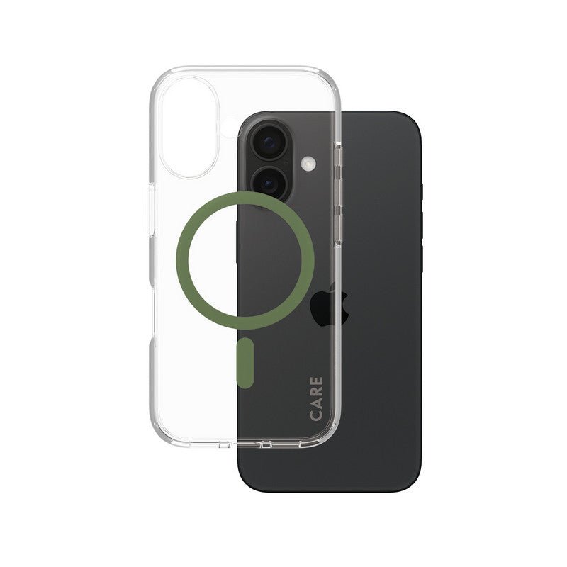 PanzerGlass CARE Flagship Colors iPhone 16 grün - trend - shop.deals
