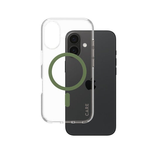 PanzerGlass CARE Flagship Colors iPhone 16 grün - trend - shop.deals