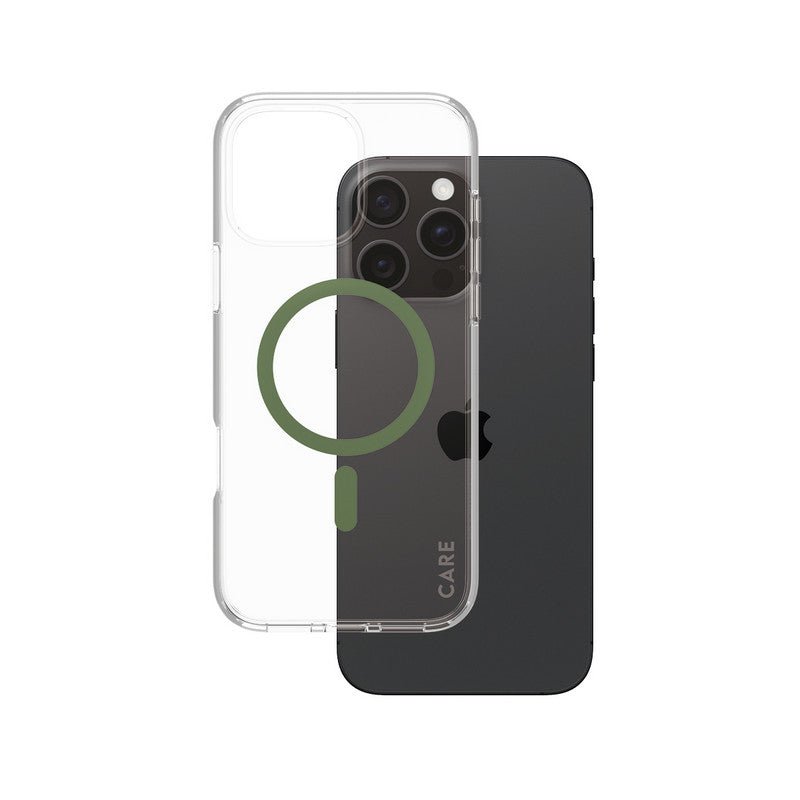PanzerGlass CARE Flagship Colors iPhone 16 Pro Max grün - trend - shop.deals