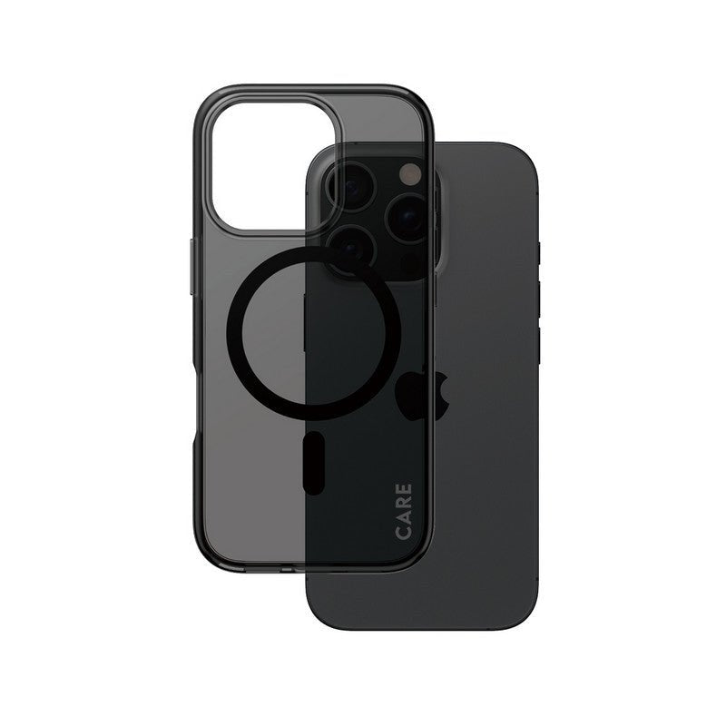 PanzerGlass CARE Flagship Smokey iPhone 16 Pro schwarz - trend - shop.deals
