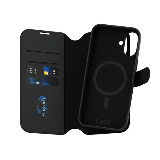 PanzerGlass CARE Tango Wallet Case MagSafe iPhone 16 Plus schw - trend - shop.deals