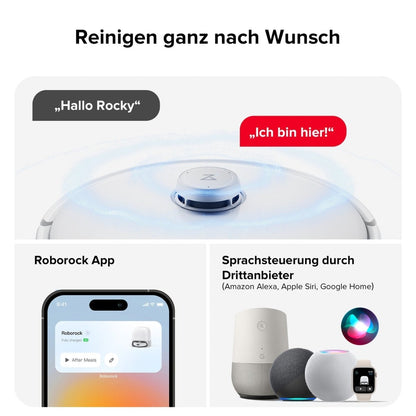 Roborock Saug - und Wischroboter Qrevo Curv 5A1 0,325l weiss - trend - shop.deals