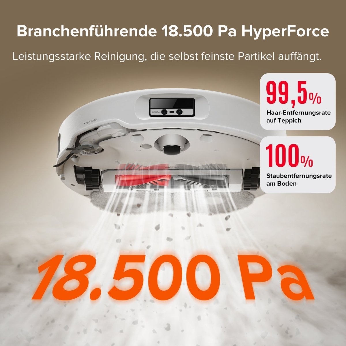 Roborock Saug - und Wischroboter Qrevo Curv 5A1 0,325l weiss - trend - shop.deals