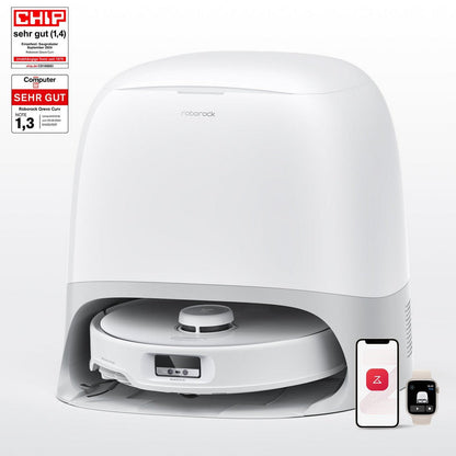 Roborock Saug - und Wischroboter Qrevo Curv 5A1 0,325l weiss - trend - shop.deals